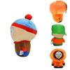 South Park Keychain With Kyle Cartman And Kenny Plush Toys
