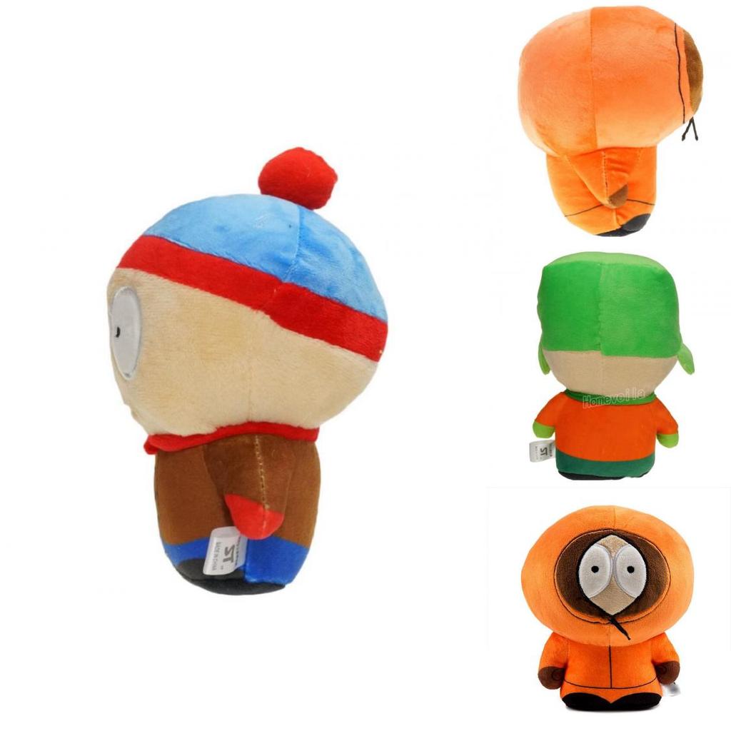South Park Keychain With Kyle Cartman And Kenny Plush Toys