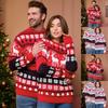 Men's Fashion Christmas Sweater Top Warm Pullover Round Neck Long Sleeve Sweater