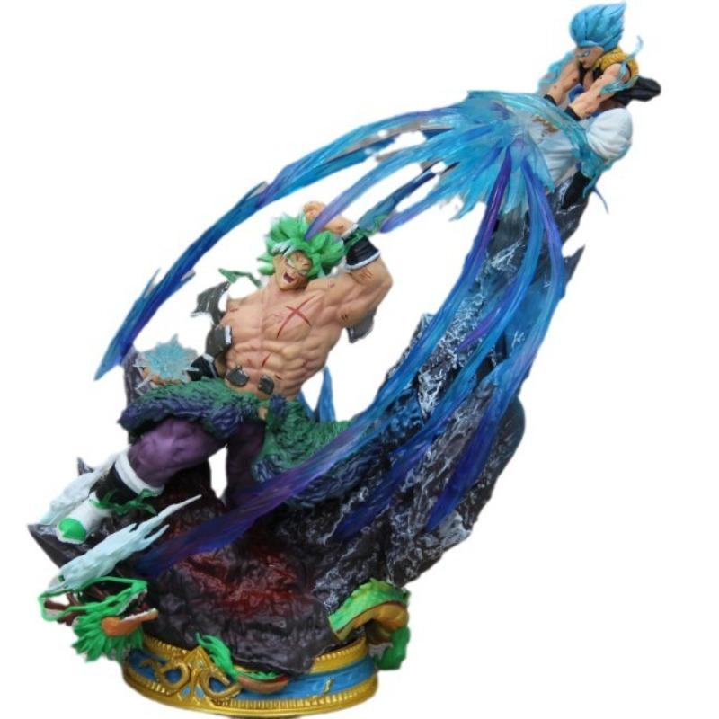 20 ס"מ דרגון בול זי דמות אנימה ברוולי נגד. גוגטה צעצוע אספנות קישוט שולחני דגם פסל PVC בובת קישוטים