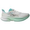 HOKA  Mach 6 Frost Aqua Women Sneakers White Rose-Gold 1147810-FTRS
