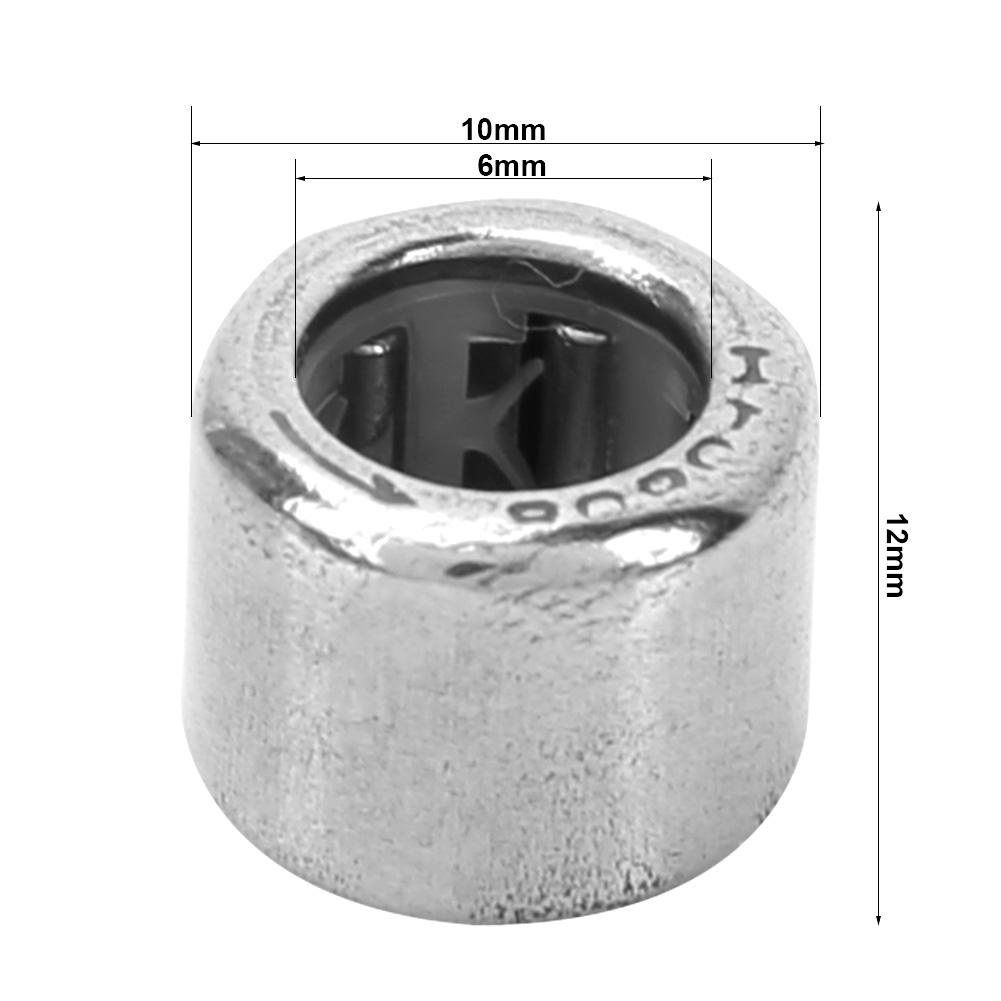 10 Stück Einweg-Kupplungslager Nadellager (für t rEX 500 HF0612 6*10*12mm)