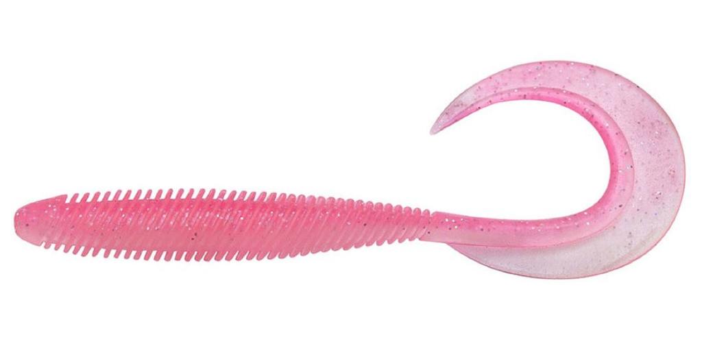 Megabass Weicher Köder Kemuri Curly 3,5 Zoll Zabuton Pink (0323)