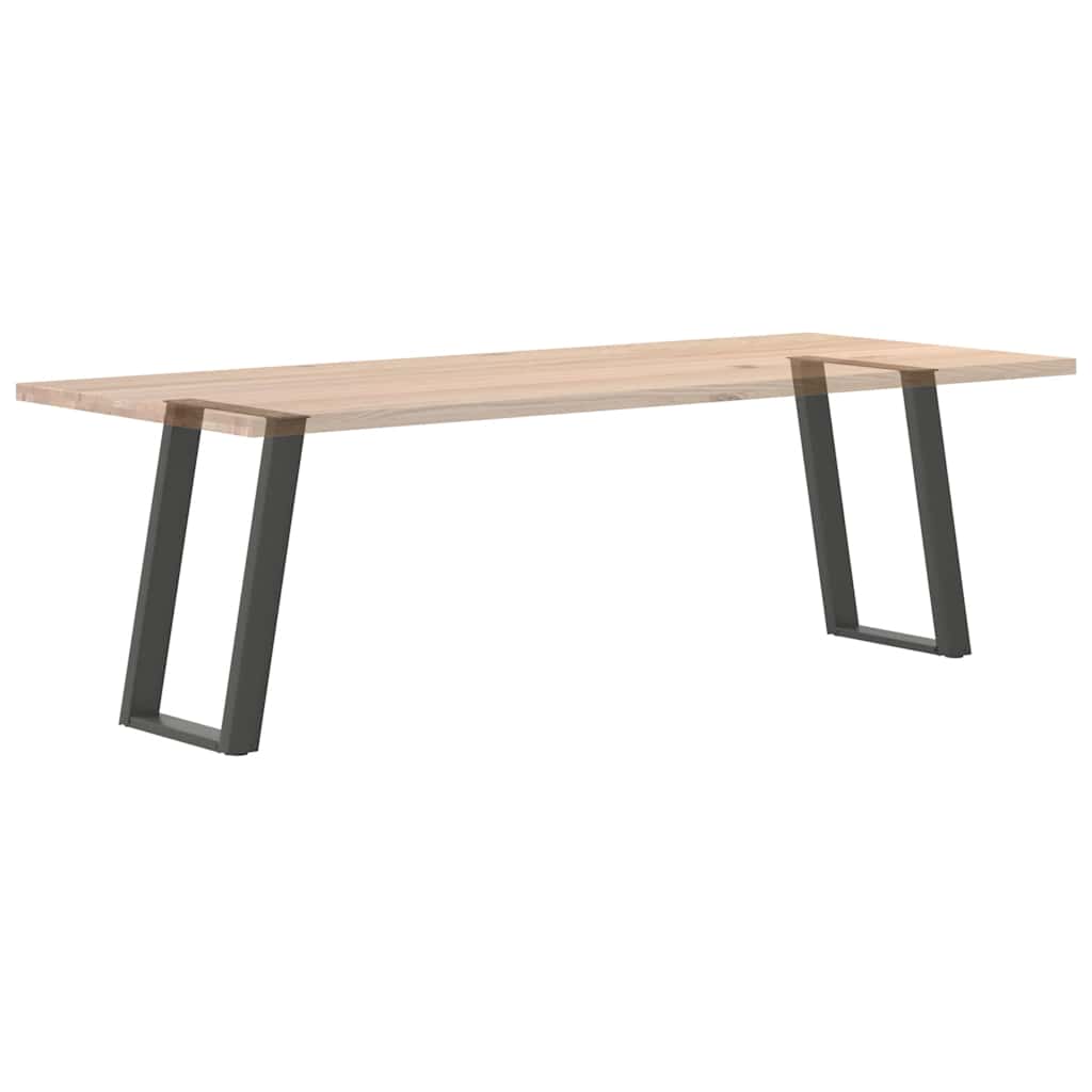Vidxl Nogi Do Stołu Jadalnianego, 2 Szt., Antracyt, 60X(72-73)Cm, Stal