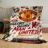 Manchester United Designed Flannel Blanket for Bedroom, Living Room, Sofa, and Nap