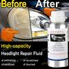 Car Moto Headlights Polishing Restoration Liquid Headlight Scratch Repair Remover Headlamp Polishing Set Remove Oxidation Agent