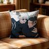 Satoru Gojo And Suguru Geto Pillow Case Pattern Printed Pillowcase For Living Room Sofa Cushion Cover