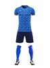Training clothes Men and women Children Adult breathable quick-drying short-sleeved set Sports football jersey