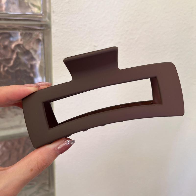 Hochwertige Brief-Matt-Haarspange für Frauen mit dickem Haar, Große Haiklammer-Haarspange für Hinterkopf-Dutt, Stirnband