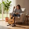 A-Shaped Guitar Stand Portable Folding Space-Saving Foldable