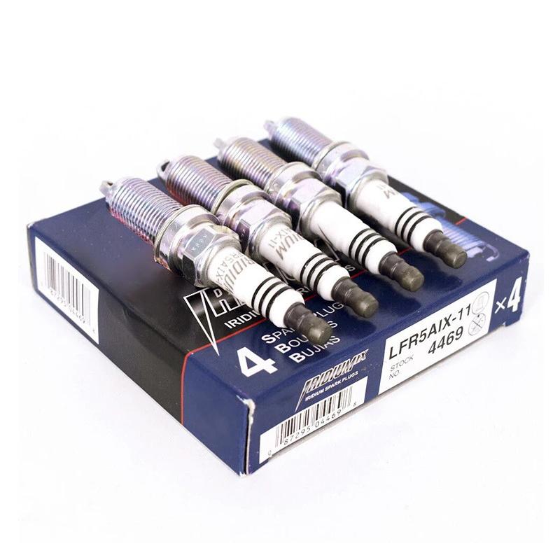

4 шт. LFR5AIX-11 4469 автомобильные иридиевые свечи зажигания для Toyota Hyundai Infiniti Kia Mercury Nissan Suzuki Yamaha Scion LFR5AIX11 4PCS