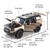 1:32 Prado SUV Automodel Speelgoed Legering Die-casting Terug 6 Deuren Kunnen Worden Geopend Geluid en Licht Off-road Voertuig Kinderen Jongen Cadeau Collectie