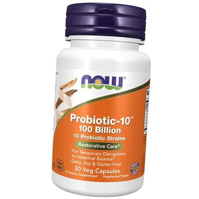Probiotic Blend, Probiotic-10 100 Billion, 30vegcaps (69128012)