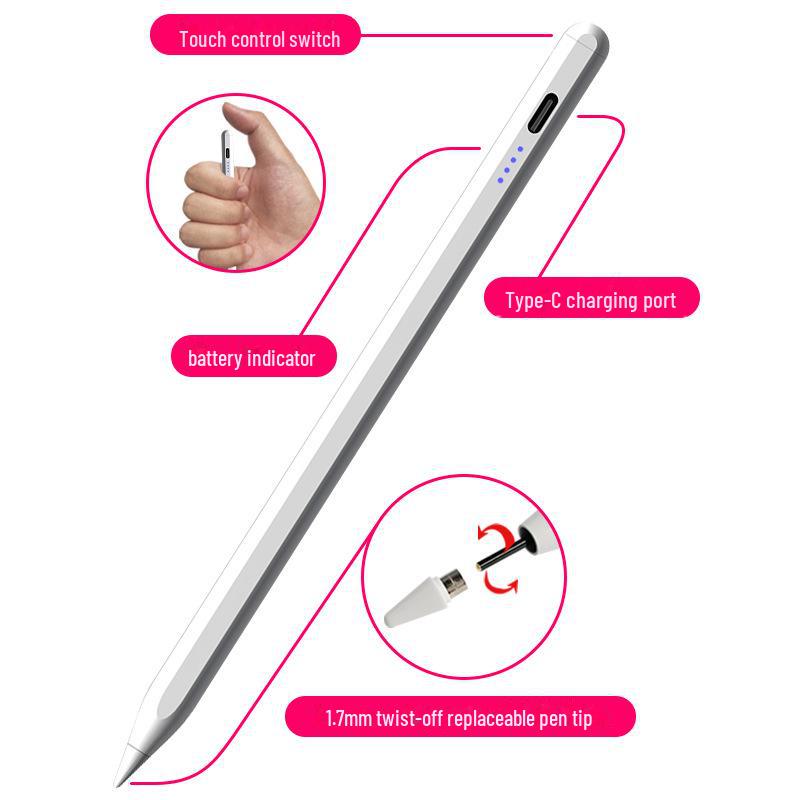 Universal Capacitive Stylus for Android, Apple, Tablets, iPad & Mobile Phones