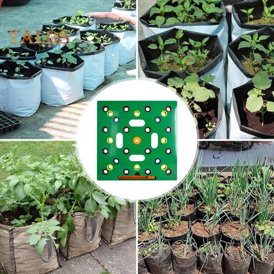 Abstandshalter für Saatgut, Schablone für den Abstand zwischen den Saaten, quadratisches Abstandswerkzeug für den Garten, Pflanzbrett für präzise Saatplatzierung