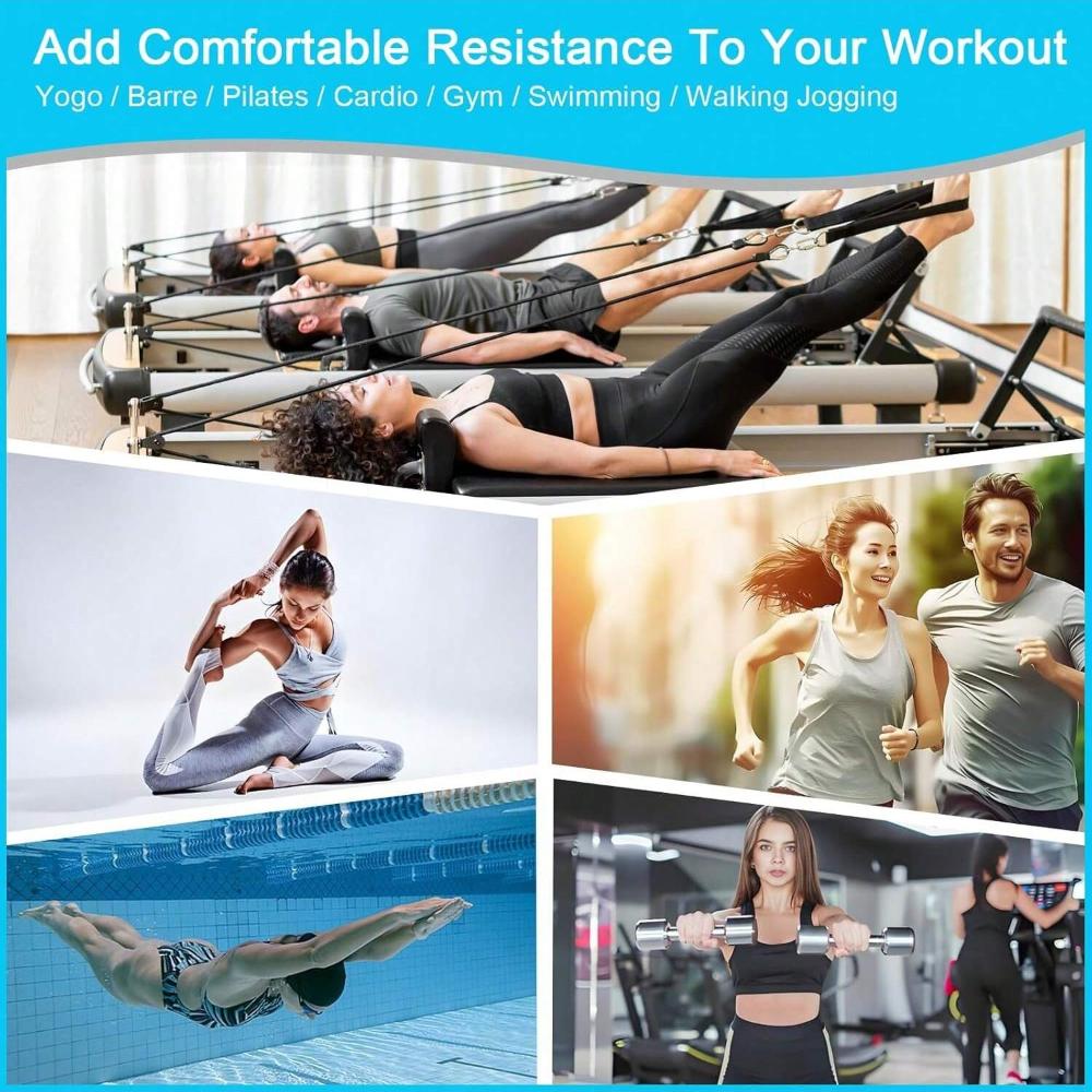 Pulseira de Fitness de Silicone com Suporte de Peso, Pulseira de Gravidade para Yoga e Corrida