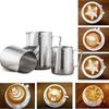 Espresso Coffee Milk Frothing Pitcher 304 Stainless Steel Latte Art Cup Sharp Spout Jug with Measurement