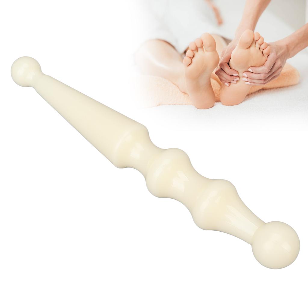 Doppelköpfiger Akupunkturstift Tragbar Ergonomisch Muskelkater Schmerzlinderung Fußmassagestab