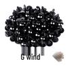 100pcs 6mm Black Doll Eyes - DIY Art Accessories