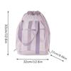 Bundle Pocket Clothes Storage Bag Handbag Hanging Shower Organizer Mesh Toiletry Bag  Organizer