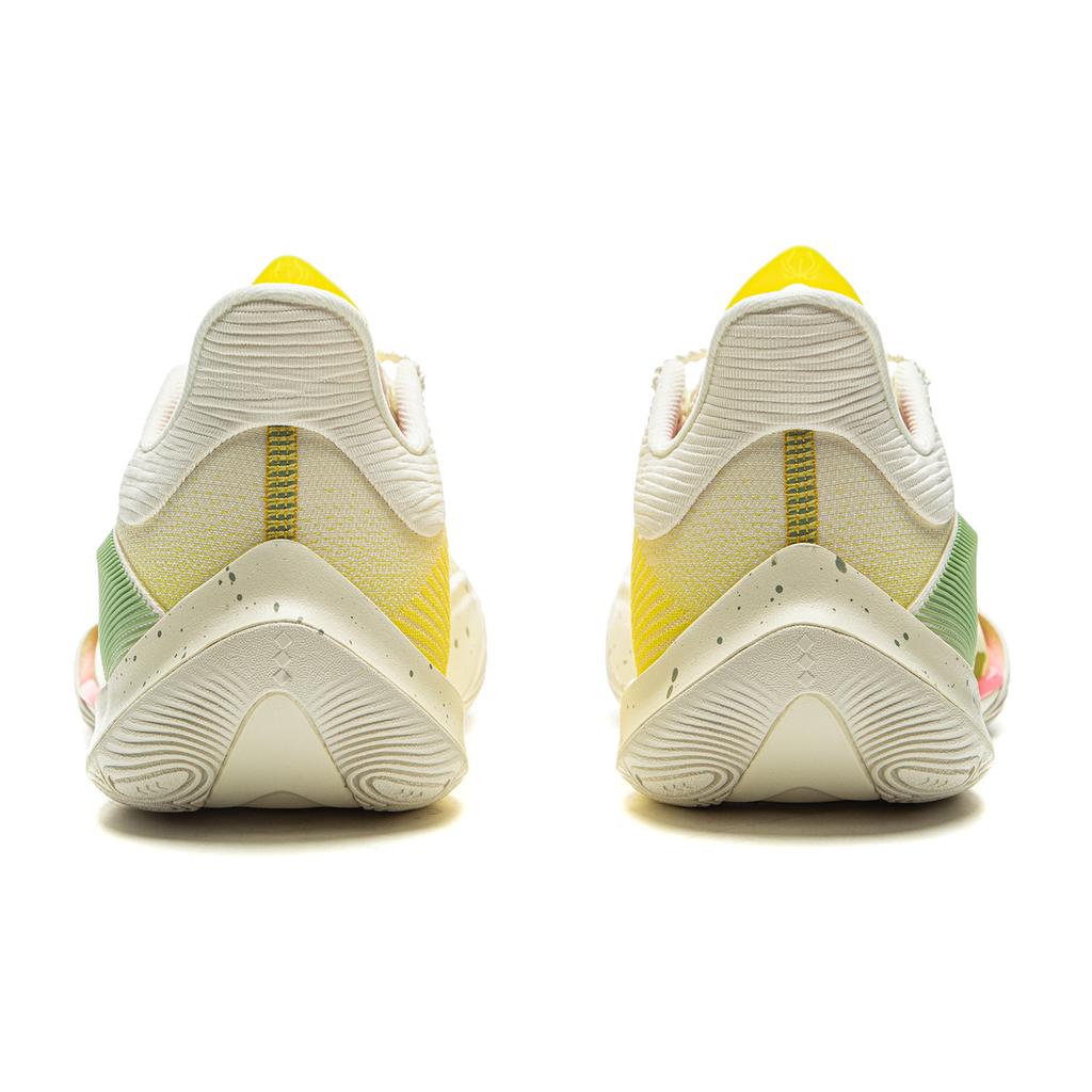 Li Ning Sonic 13v2 Dämpfend Rutschfest Abriebfest Atmungsaktiv Rückprall Grip Niedrig geschnittene Basketballschuhe Herren ABAV075-4