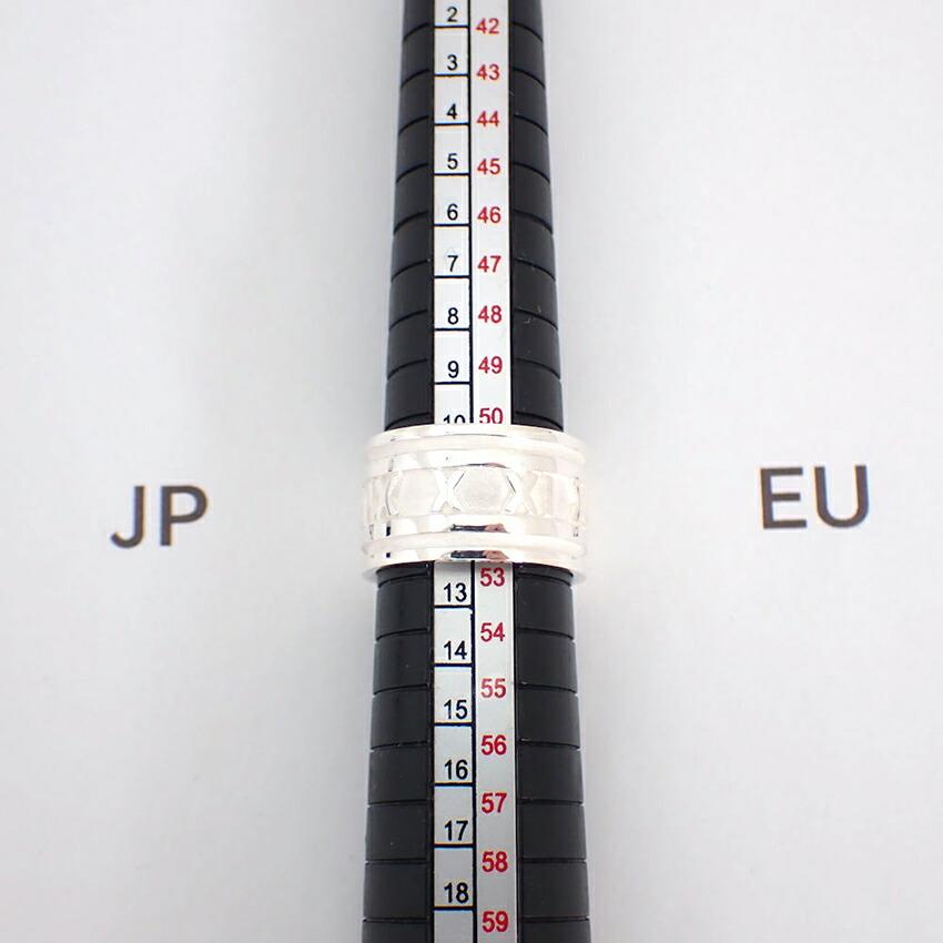 [Pre-owned] TIFFANY 925 Atlas Wide Ring / Size 12 / J76-68