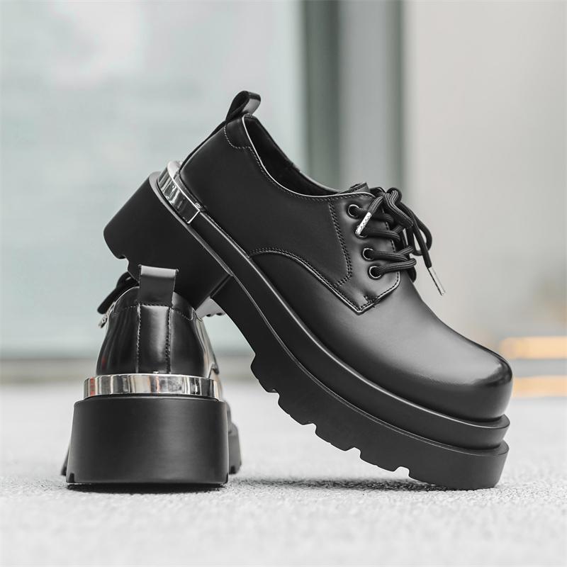 Luxusní značkové pánské outdoorové pracovní boty Designové business casual boty Silná podrážka Britský styl Formální boty pro muže Společenské boty