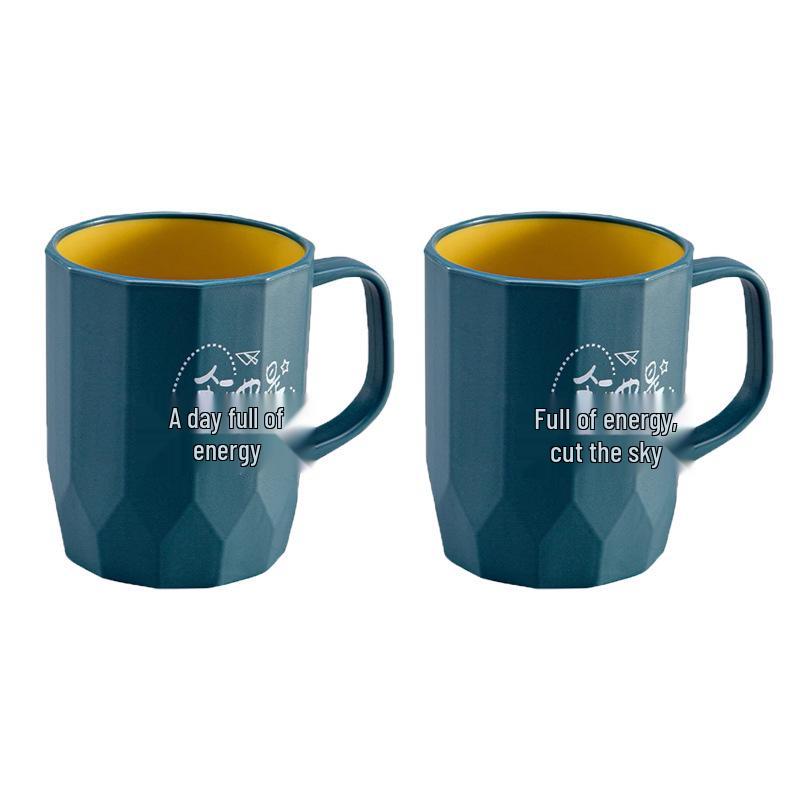 

2-Pack Double-Layer Drop-Resistant Toothbrush Cups Regular