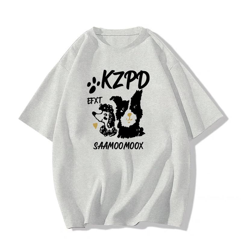 Women's Plus Size Retro Short Sleeve T-Shirt - 2025 New Design, Loose Fit