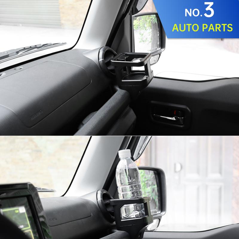 2 stücke Auto Wasser Tasse Flasche Halter Für Suzuki Jimny JB64 JB74W Universal Auto Halterung Telefon Tasse Halter Stehen