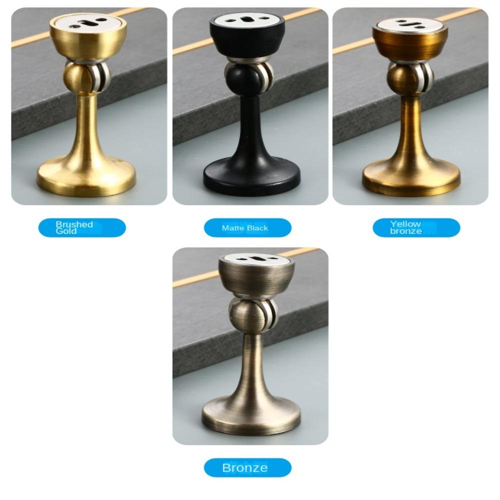 Fixed Door Suction Easy Installation Door Stop Bumper Simple Magnetic Door Stopper  Household
