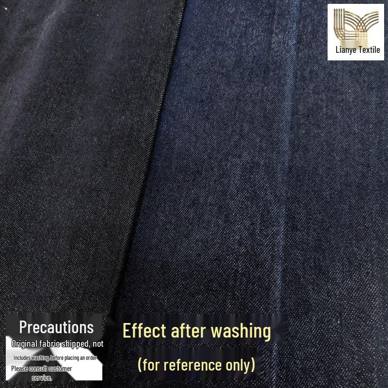 Reactive Dye Colorfast Denim Fabric, No Stretch, Cone Dyed Blue, Suitable for Clothing