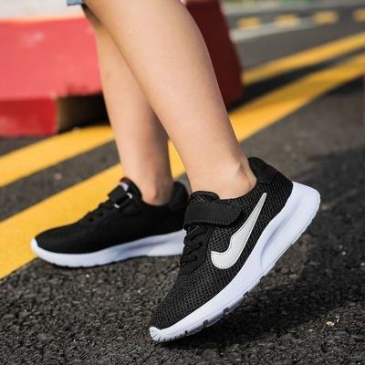 Durable, Odor-Resistant, Breathable Kids' Running Shoes Lightweight Mesh Outdoor Shoes Comfortable, Versatile Boys' Athletic Shoes