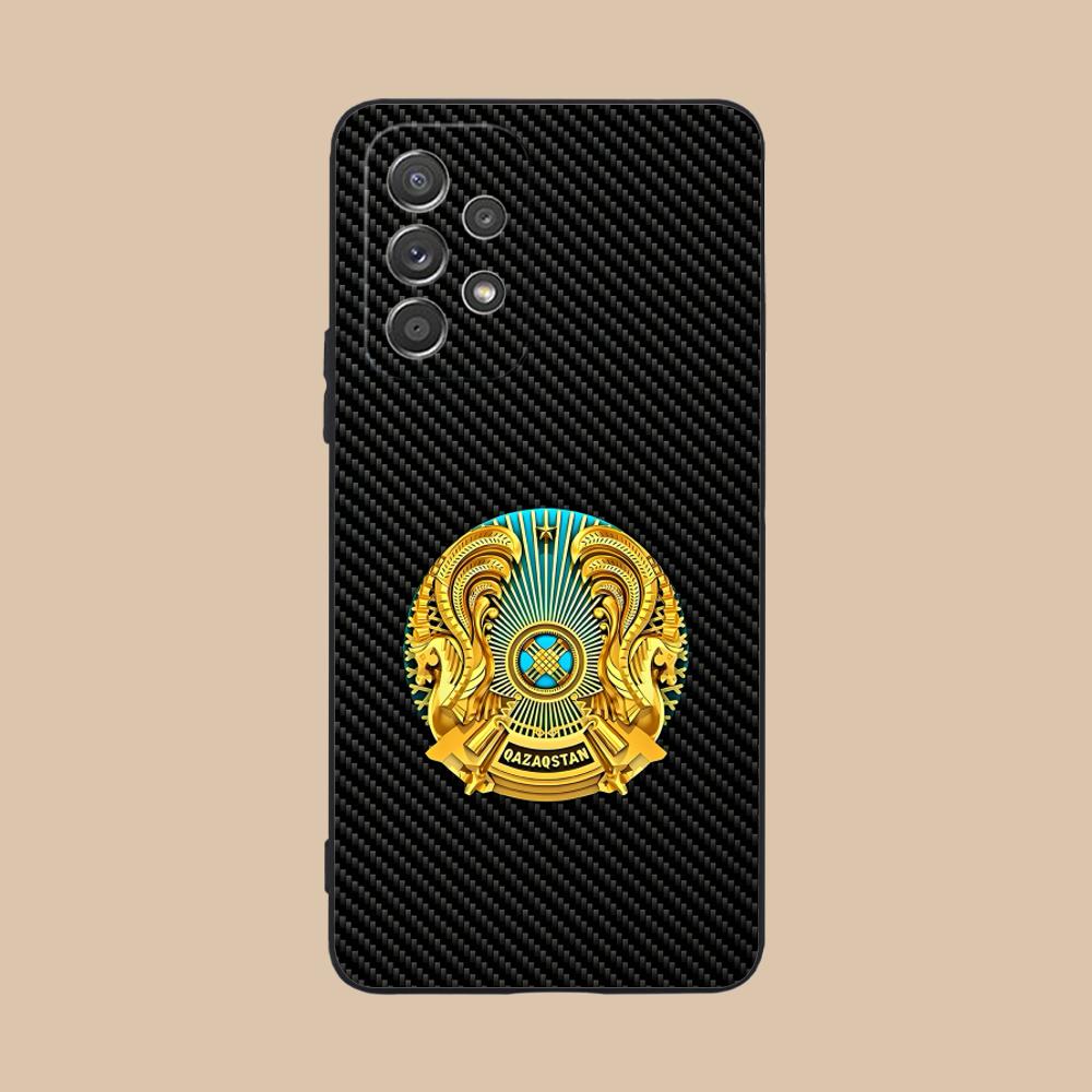 

Kazakhstan Flag Mobile Cell Phone Case for Samsung Galaxy A56 55 54 53 52 51 36 35 34 23 16 15 5G Colorful Cover Cover Pretty Galaxy A51 5G