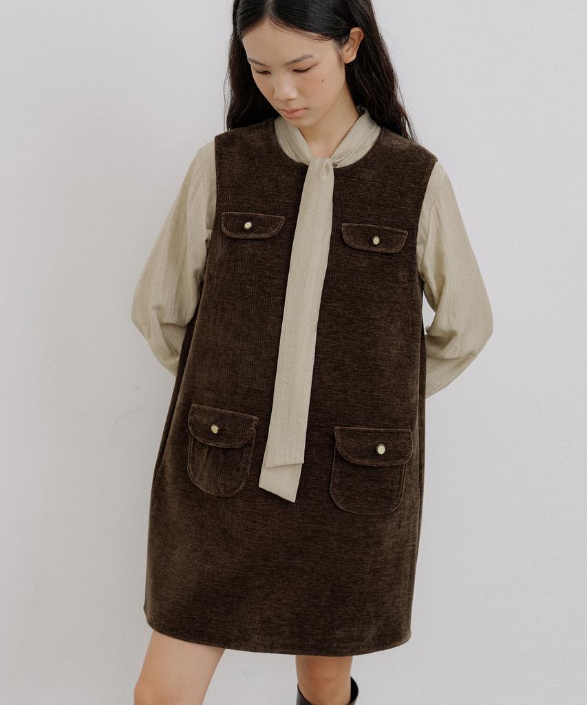 Otte Corduroy Mini Pocket Ops_Brown