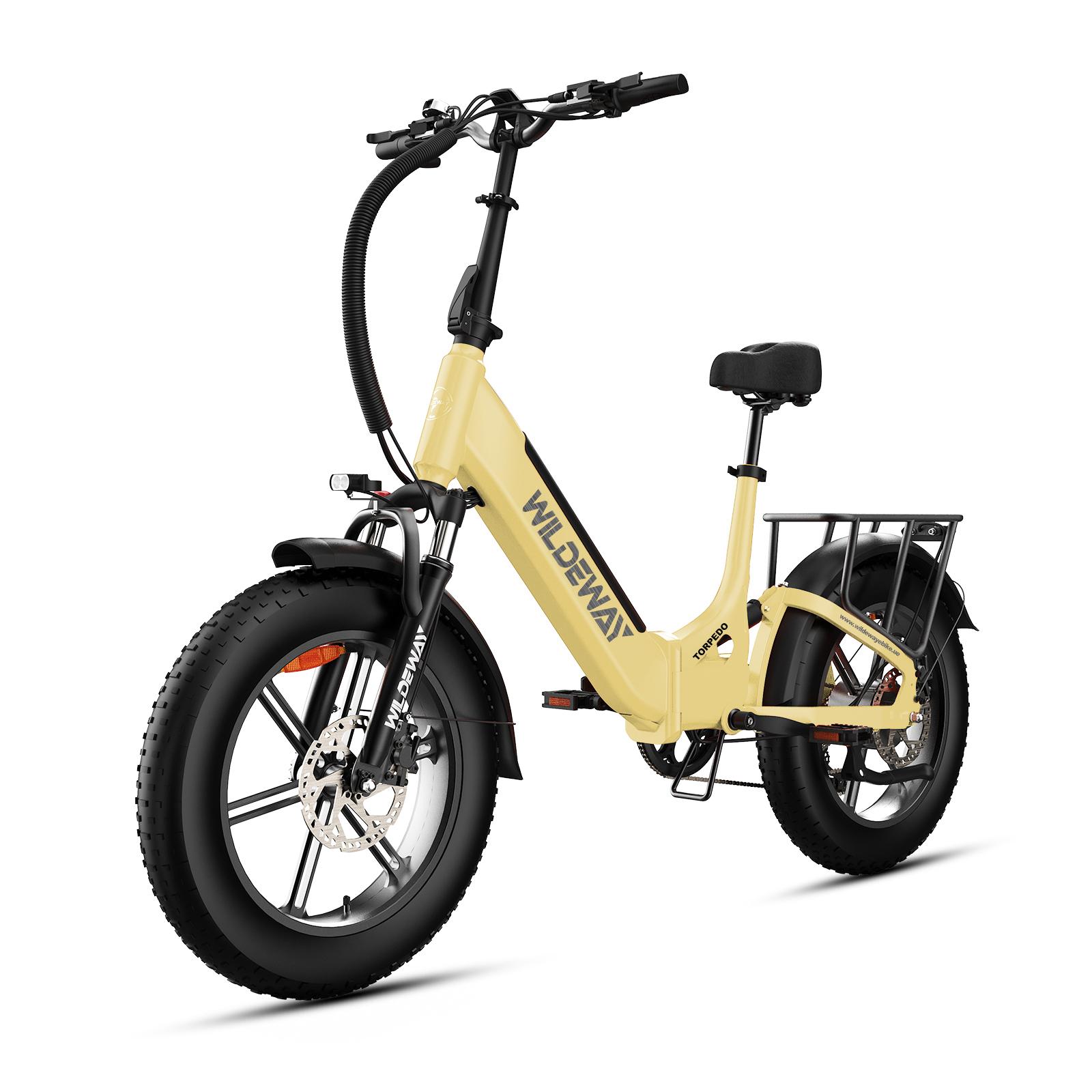 Pilsētas ikdienas elektriskais velosipēds WILDEWAY Torpedo