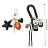 PVC Leather Baseball Pendants Zinc Zinc Alloy Versatile Bag Charm Rugby Tassel Keychain  Girls