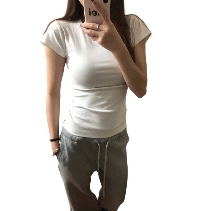 La Chapelle Women s Slim Fit Short-Sleeved T-Shirt XL