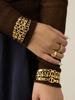 18K Gold Plated Horseshoe Buckle Bracelet for Women, 316L Stainless Steel, Colorfast, Simple and Elegant Design.