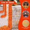 5Pcs Marigold Garland for Decoration,5 Feet Artificial Marigold Flowers Diwali Decorations for Home,Orange Artificial Marigold Heads for Diwali