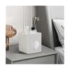 Tissue Box Cover, Pu Leather Tissue Box Holder For Bathroom Office Desk, Tissue Holder Decorative Organizer (brown)