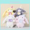 Cartoon Rabbit Plush Doll With Keyring And Soft Short Plush For Kids