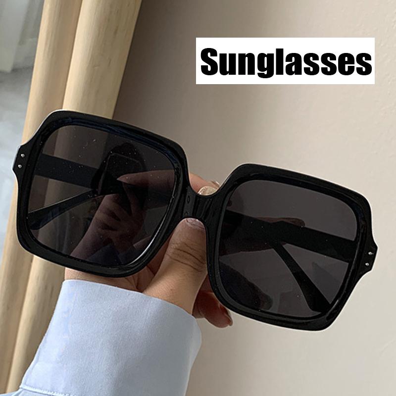 

Fashion Women Men s Oversized Sunglasses Luxury Brand Designer Ladies UV400 Outdoor Sun Glasses Finished Gradient Goggles