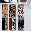Leopard Print Trend Desgin Soft Phone Case for Samsung A17 A37 A57 A16 A26 A36 A56 A15 A25 A35 A55 A14 A24 A34 A54 A13 A23 A33 A