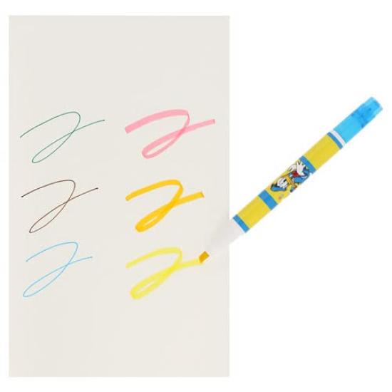 Tokyo Disney Resort Color Pen Set of 3 Twin Pens and with Scented Park Sweet Tokyo Disney Resort Exclusive Park Food and Tomato (Thick Thin) Designs,