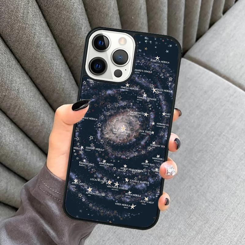 Starry Night space constellations stars Phone Case For iPhone 17 Air 16 16e 15 13 14 Pro Max 11 12 Plus 2022 MAX