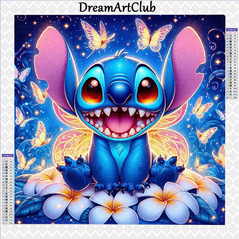 Diamond Painting Lilo & Stitch Diamond Embroidery Rhinestone of Picture Mosaic Art Cross Stitch Kits Home Decor