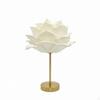 Lamp with Flower Shade Decorative Petal Table Ambient for Bedroom, Dorm Room, Reading Corner