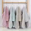 4 Piece Luxury Striped Towel Set - Quick-Dry & Highly Absorbent for Home, Hotel, Spa - Includes Bath, Hand & Washcloths
