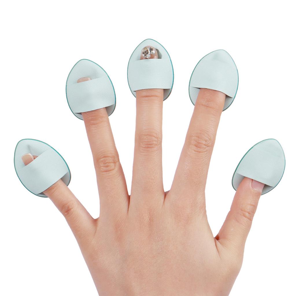 10er-Pack Mini Weiche Make-up Blender Schwämmchen, Foundation & Concealer Beauty Tools, Präzises Verblenden für Lidschatten und Flüssigkosmetik